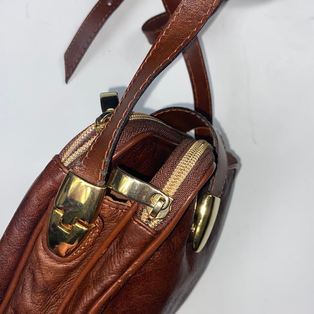 VTG,MADE IN ITALY CROSSBODY LEATHER MINI BAG - Picture 4 of 16